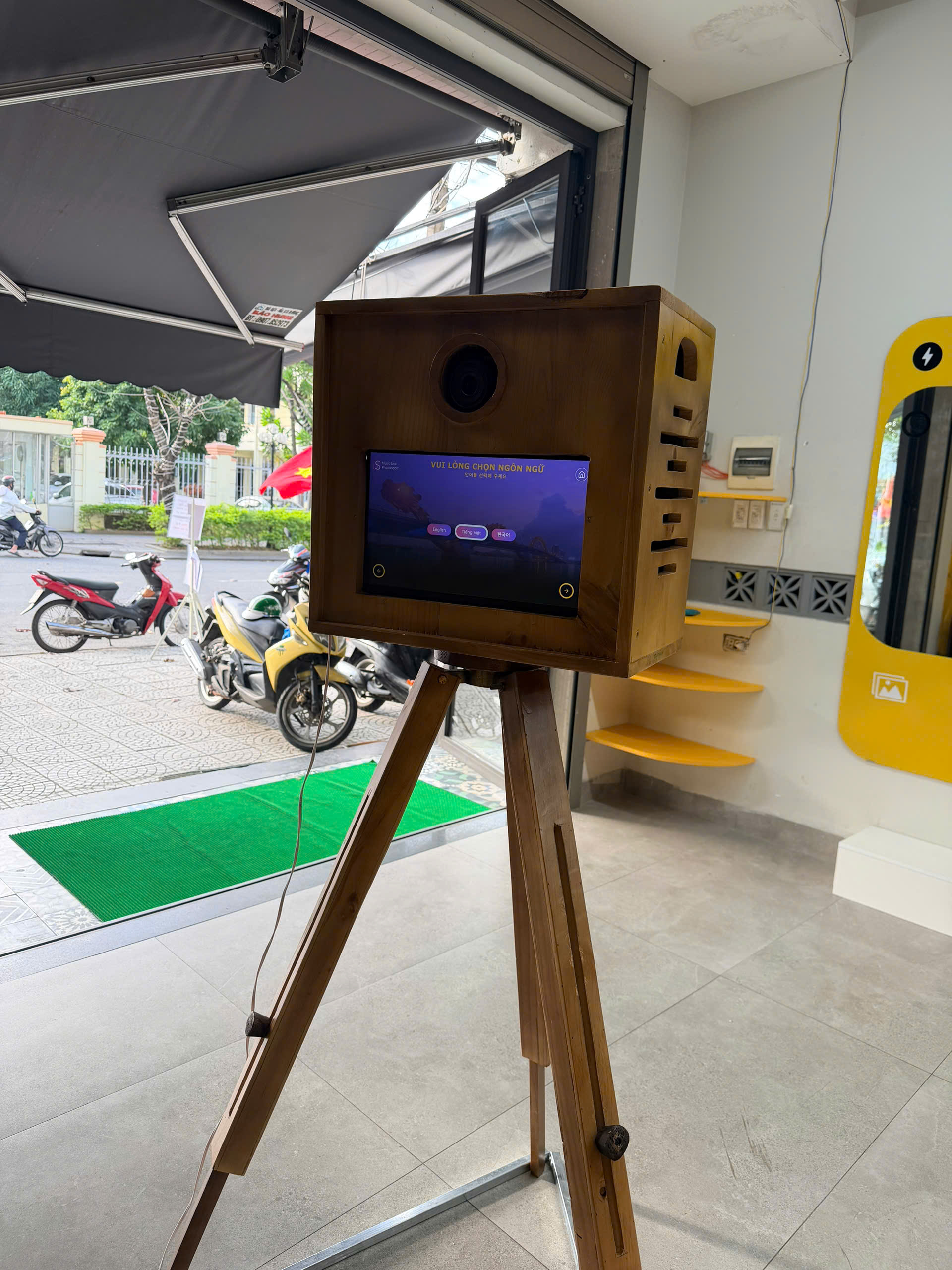 Tủ chụp di động